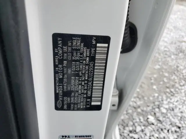 2020 HYUNDAI TUCSON LIMITED  