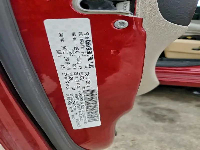 2013 CHRYSLER TOWN & COUNTRY TOURING L  