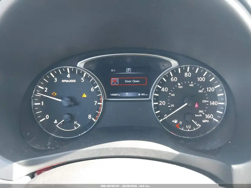 2018 NISSAN ALTIMA 2.5 SR