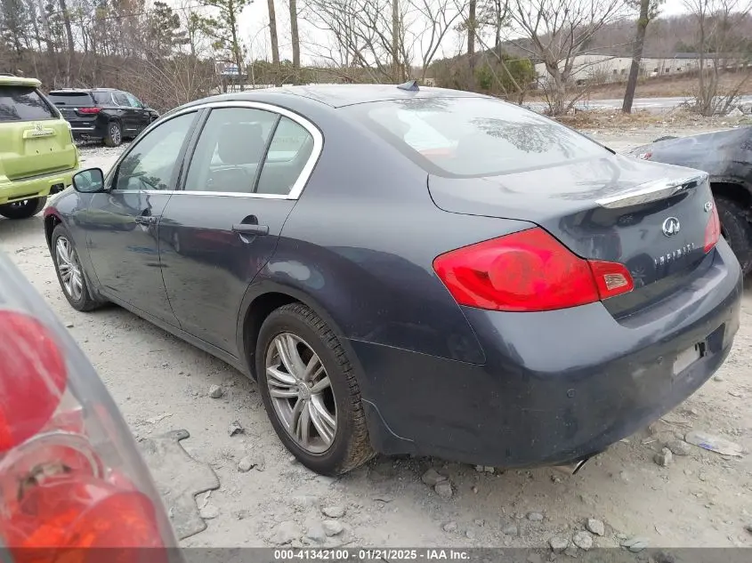 2010 INFINITI G37X  