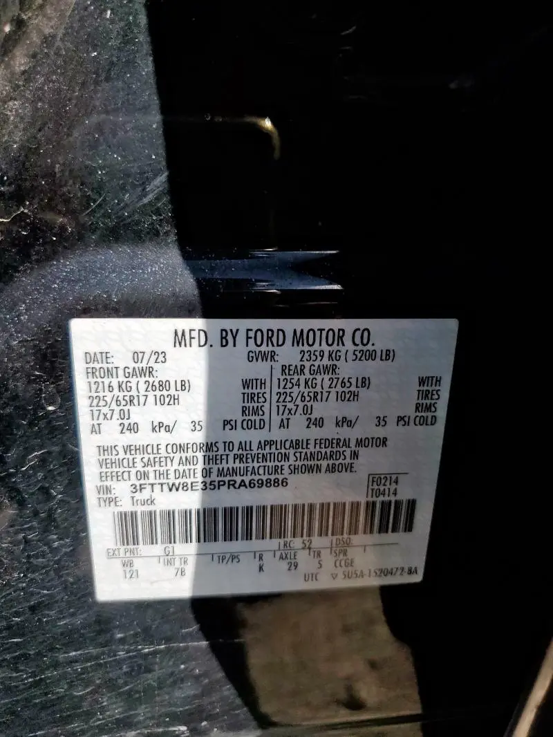 2023 FORD MAVERICK XL  