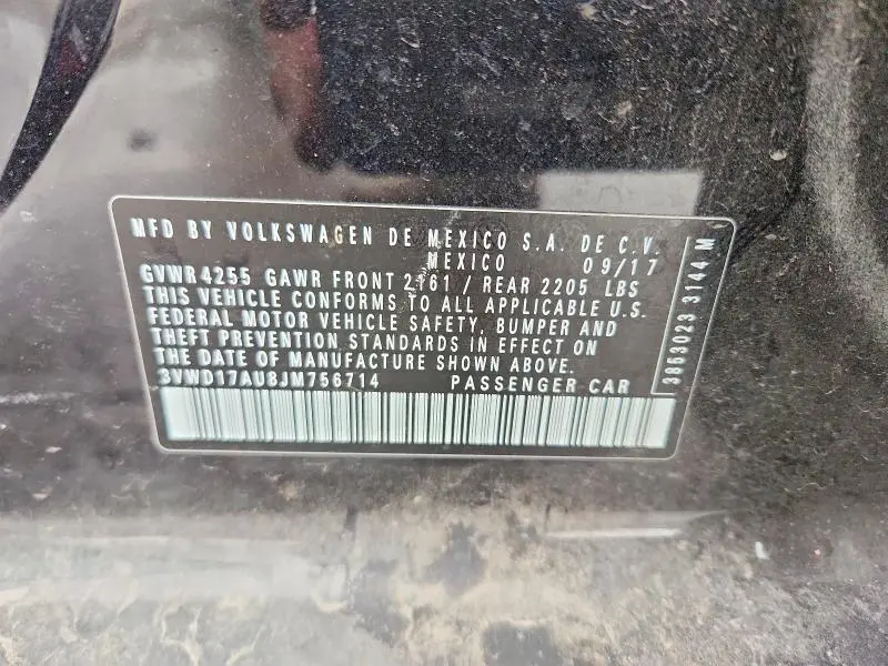 2018 VOLKSWAGEN GOLF SPORTWAGEN S  