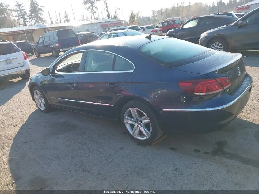 2013 VOLKSWAGEN CC 2.0T SPORT