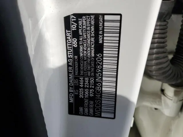 2018 MERCEDES-BENZ CLA 250 4MATIC  