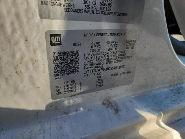 2024 GMC SIERRA K1500  