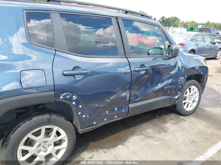 2022 JEEP RENEGADE SPORT 4X4