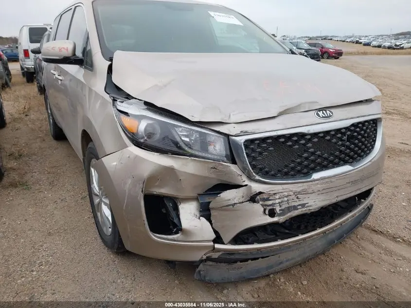 2015 KIA SEDONA EX