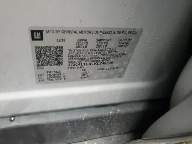 2019 GMC TERRAIN SLE  