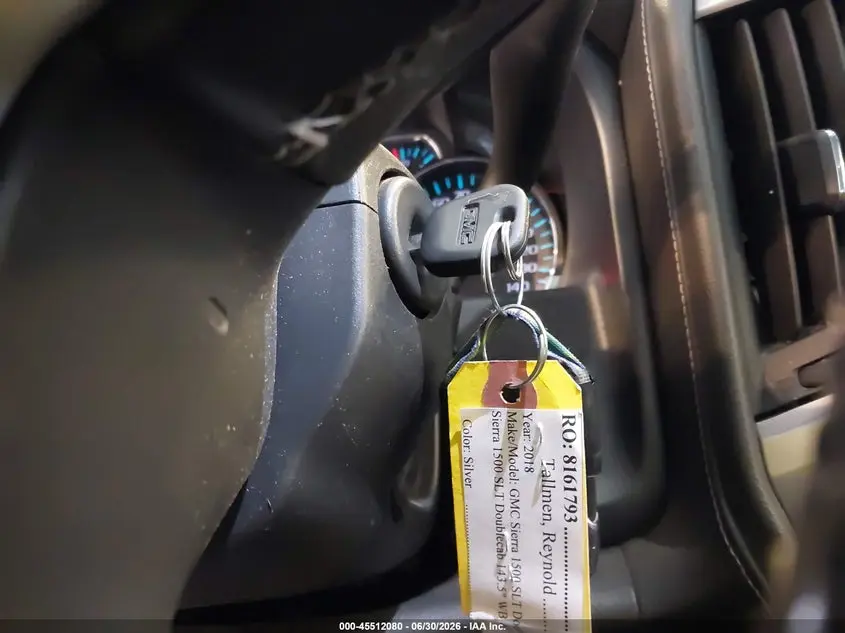2018 GMC SIERRA 1500 SLT