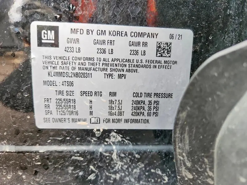 2022 BUICK ENCORE GX SELECT  