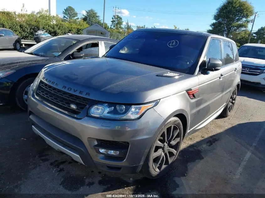 2016 LAND ROVER RANGE ROVER SPORT 3.0L V6 TURBOCHARGED DIESEL HSE TD6