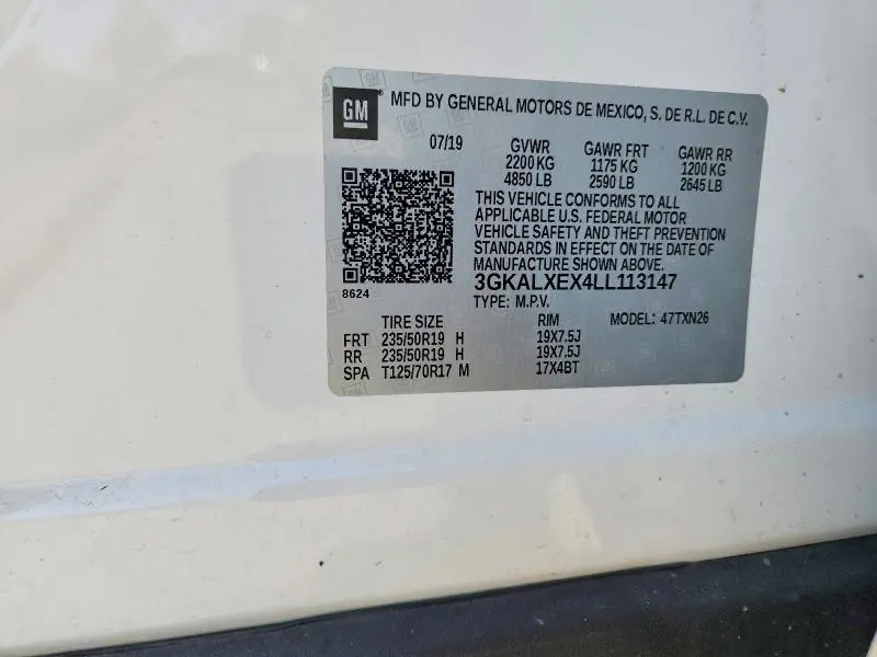 2020 GMC TERRAIN DENALI  