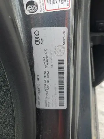 2013 AUDI A7 PREMIUM PLUS  