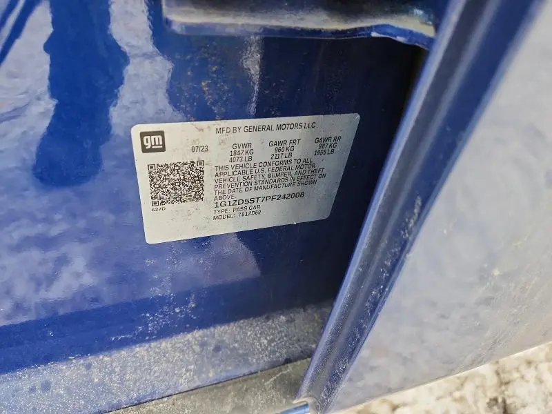 2023 CHEVROLET MALIBU LT  