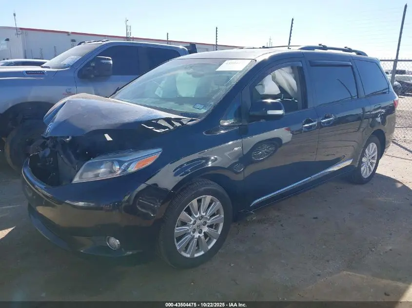 2017 TOYOTA SIENNA LIMITED PREMIUM 7 PASSENGER