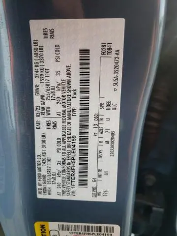 2023 FORD RANGER XL