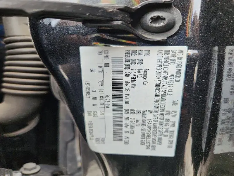 2014 FORD FOCUS SE  
