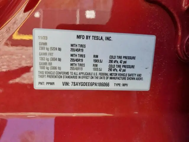 2023 TESLA MODEL Y   