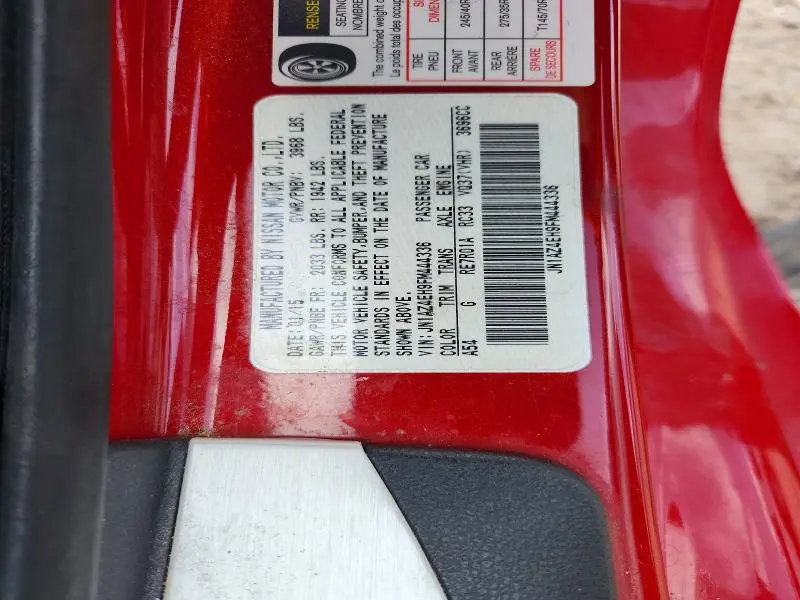 2015 NISSAN 370Z SPORT  