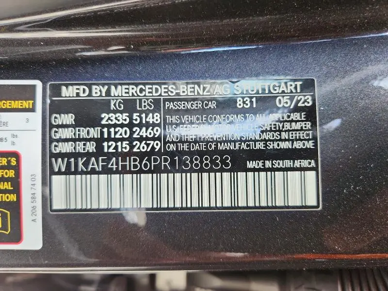 2023 MERCEDES-BENZ C 300 4MATIC  