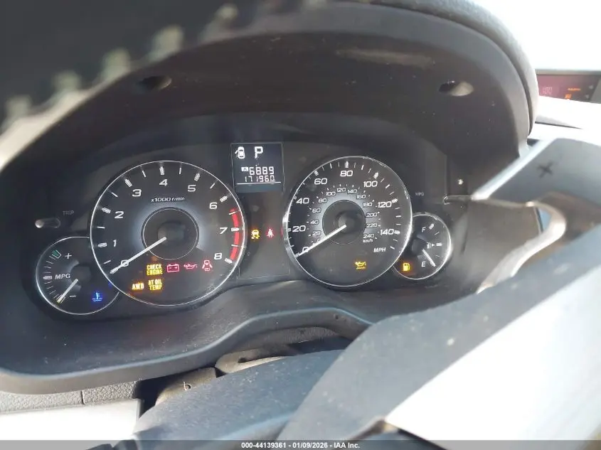 2010 SUBARU OUTBACK 2.5I PREMIUM