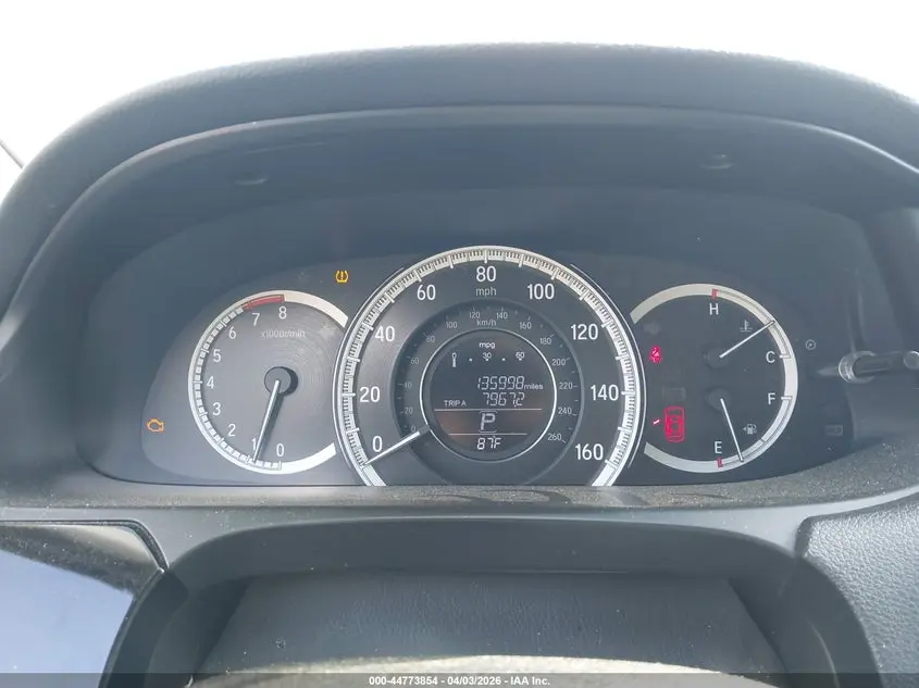 2016 HONDA ACCORD LX