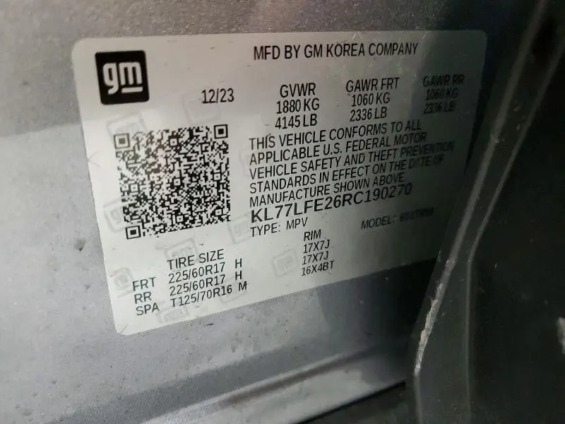 2024 CHEVROLET TRAX LS  