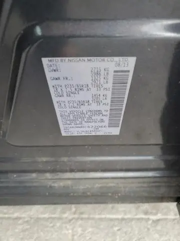 2014 NISSAN PATHFINDER S  