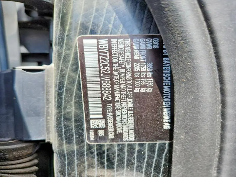 2018 BMW I3 BEV  