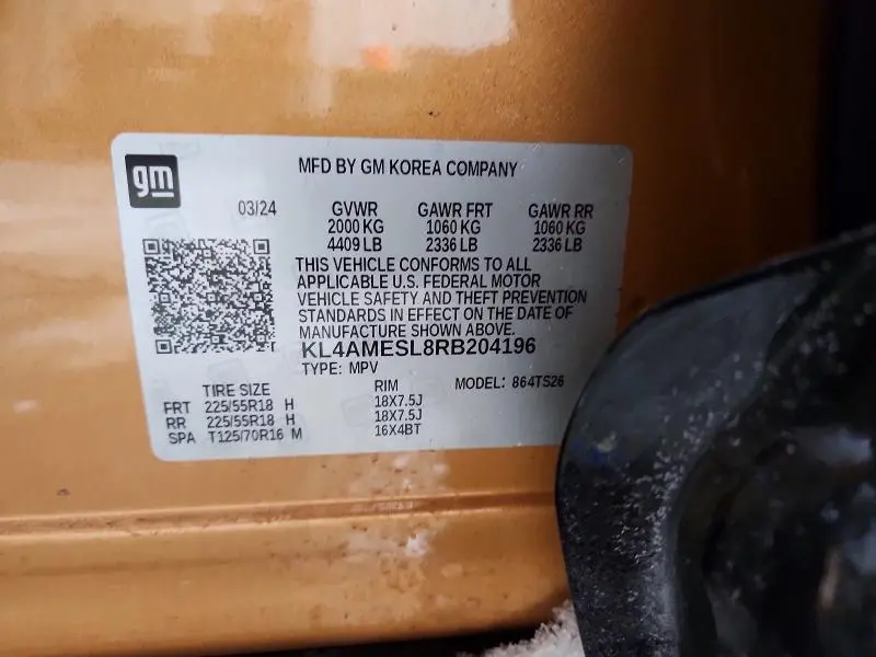 2024 BUICK ENCORE GX SPORT TOURING  