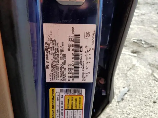 2015 FORD FUSION SE  