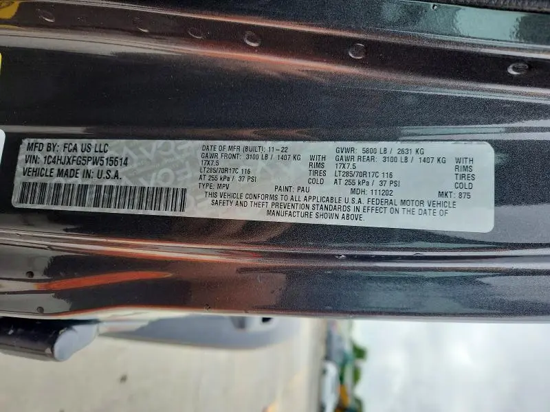 2023 JEEP WRANGLER RUBICON  