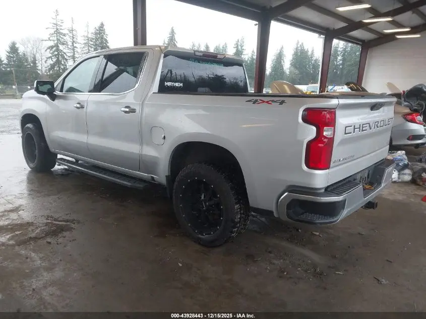 2020 CHEVROLET SILVERADO 1500 4WD  SHORT BED LTZ