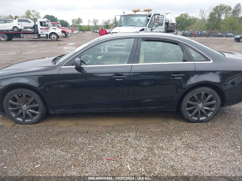 2013 AUDI A4 2.0T PREMIUM