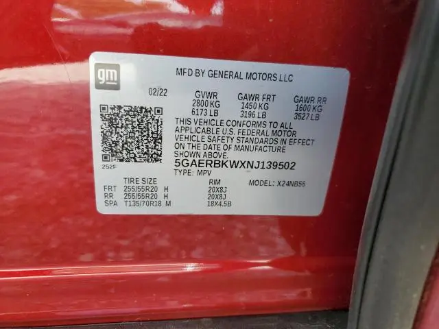 2022 BUICK ENCLAVE ESSENCE  
