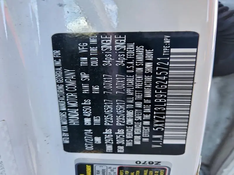 2015 HYUNDAI SANTA FE SPORT   