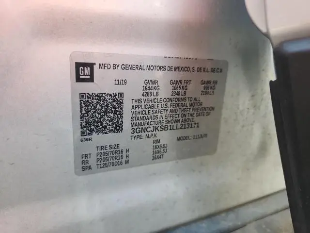 2020 CHEVROLET TRAX LS  