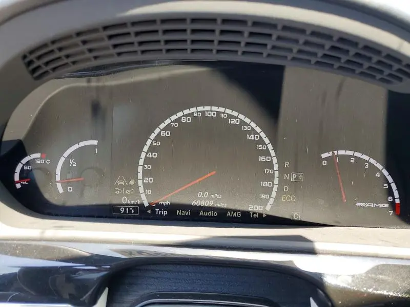 2011 MERCEDES-BENZ S 63 AMG  