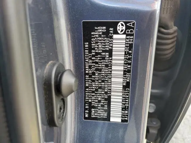 2014 TOYOTA COROLLA L  