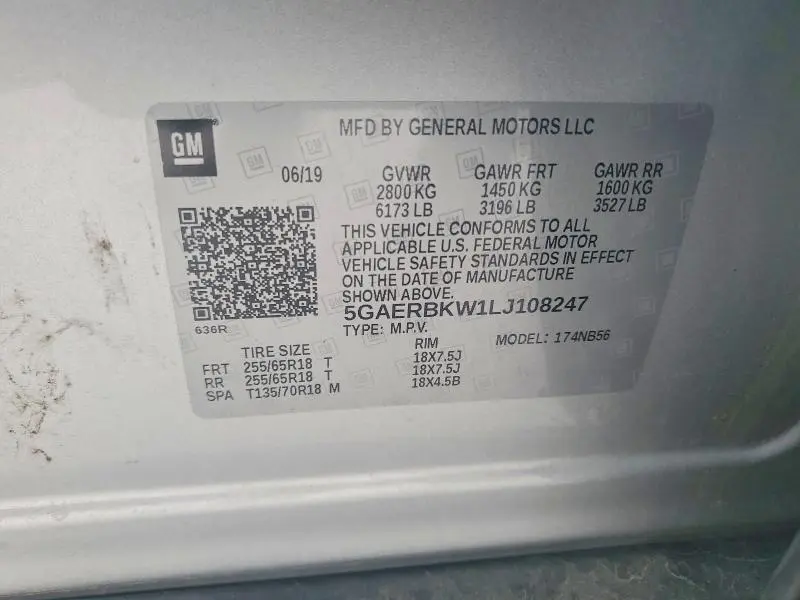 2020 BUICK ENCLAVE ESSENCE  