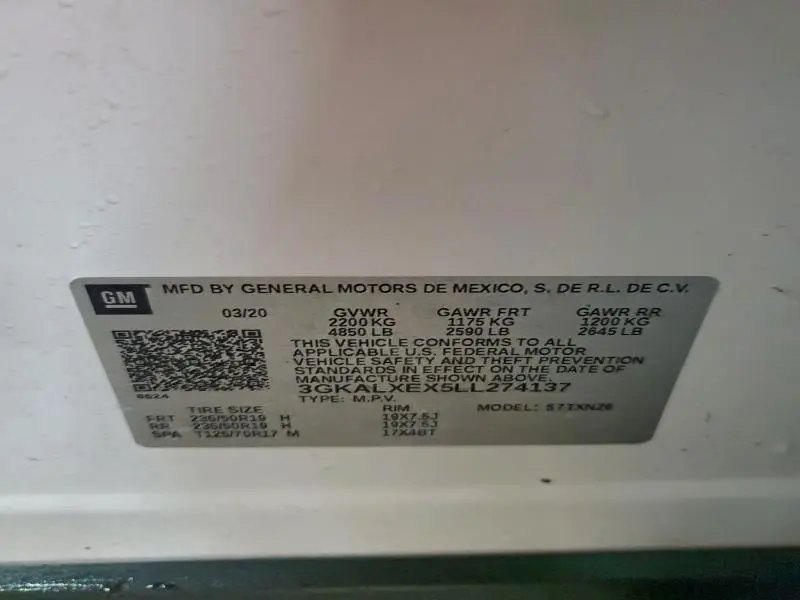 2020 GMC TERRAIN DENALI  