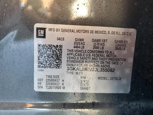 2018 GMC TERRAIN SLE  