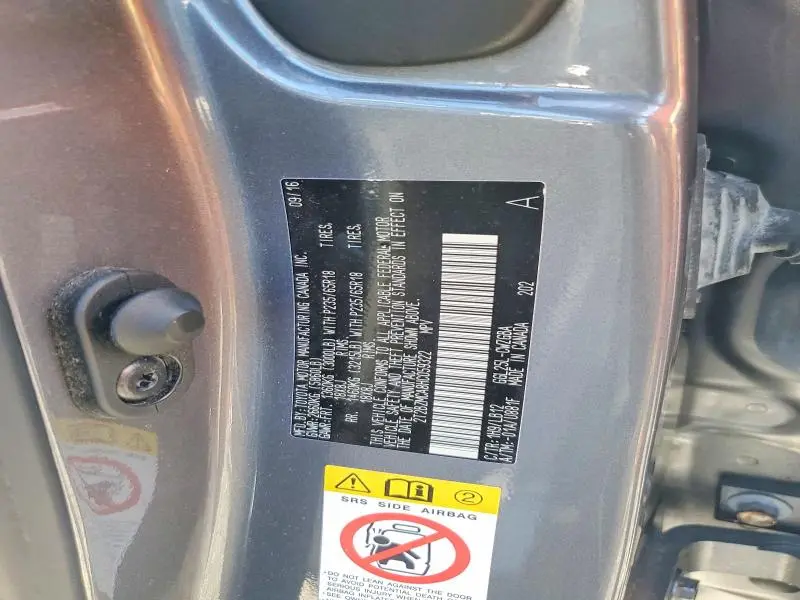 2017 LEXUS RX 350 BASE  