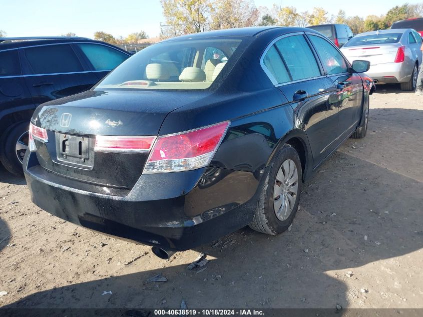 2012 HONDA ACCORD 2.4 LX