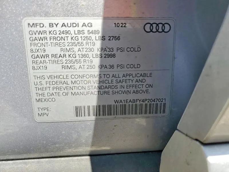 2023 AUDI Q5 PREMIUM PLUS 45  