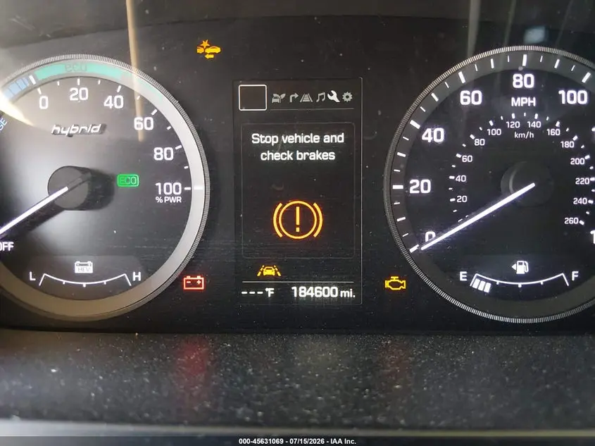2016 HYUNDAI SONATA HYBRID LIMITED