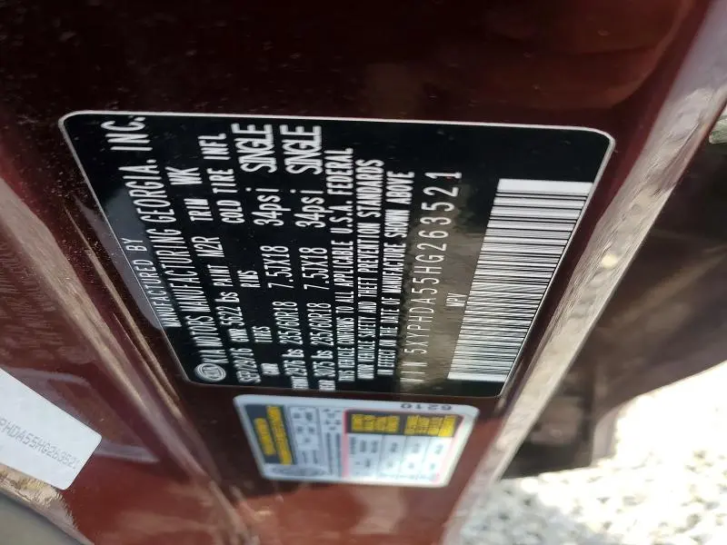 2017 KIA SORENTO EX V6  