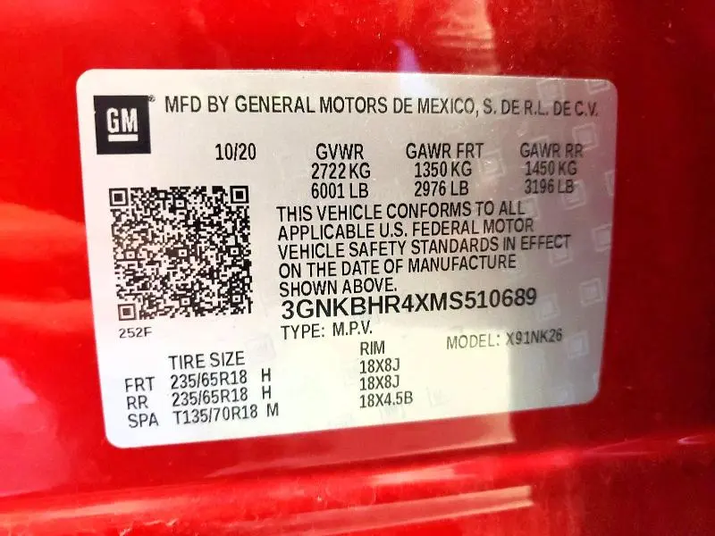 2021 CHEVROLET BLAZER 2LT  