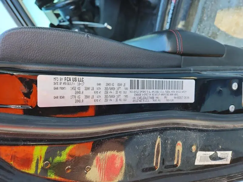 2018 DODGE DURANGO GT  