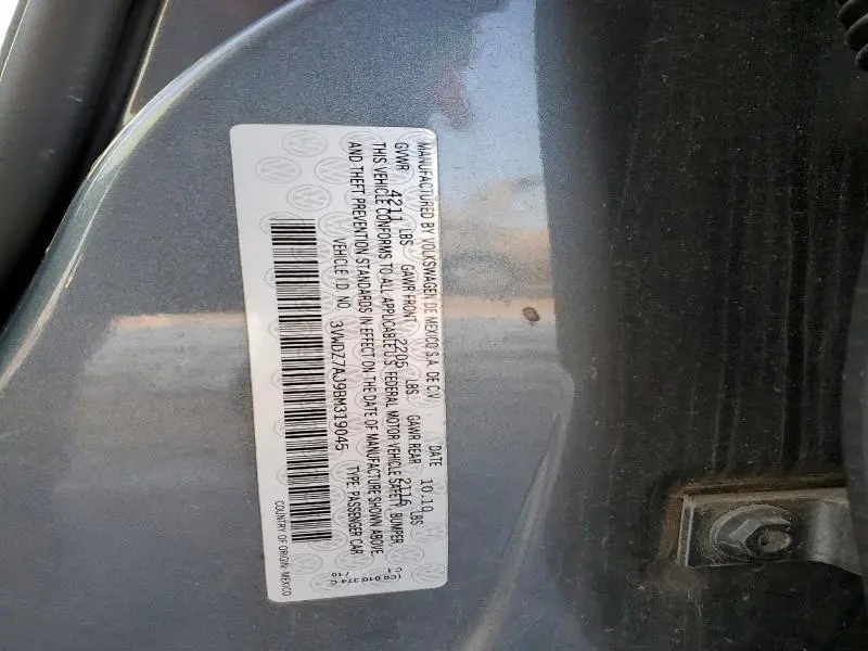 2011 VOLKSWAGEN JETTA SE  